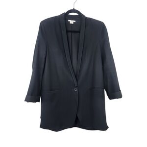 Helmut Lang Black Boyfriend Blazer Women's Size 4